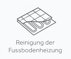 Reinigung Fussbodenheizung